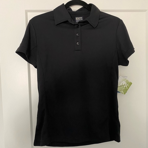 NWT Roots Embroidered Polo - Picture 1 of 5